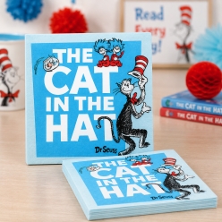 Cat in the Hat Dinner Napkins - 16 Pack